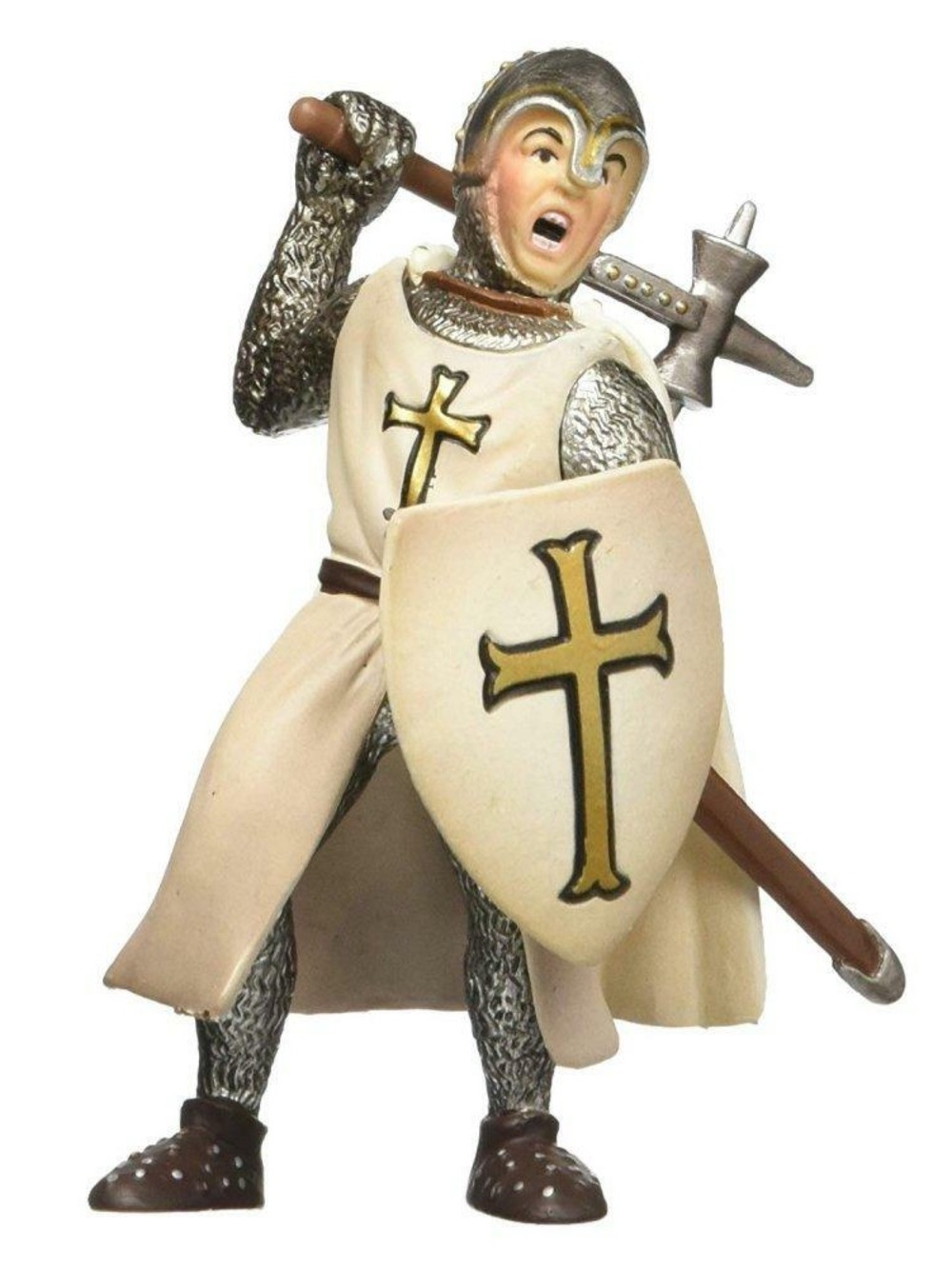 NWT Schleich World of Knights - Foot-Soldier with War Hammer 70037 - RETIRED